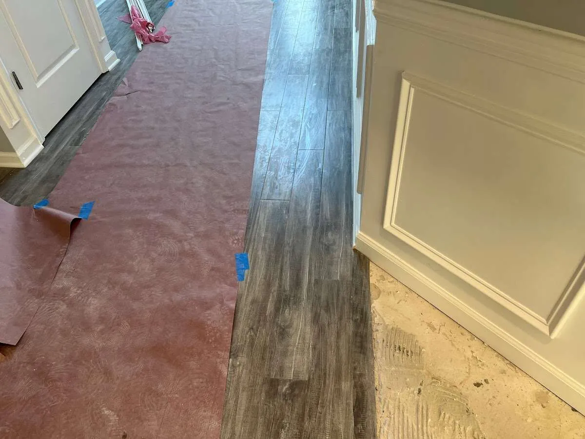 Completed marble shower restoration in Cumru